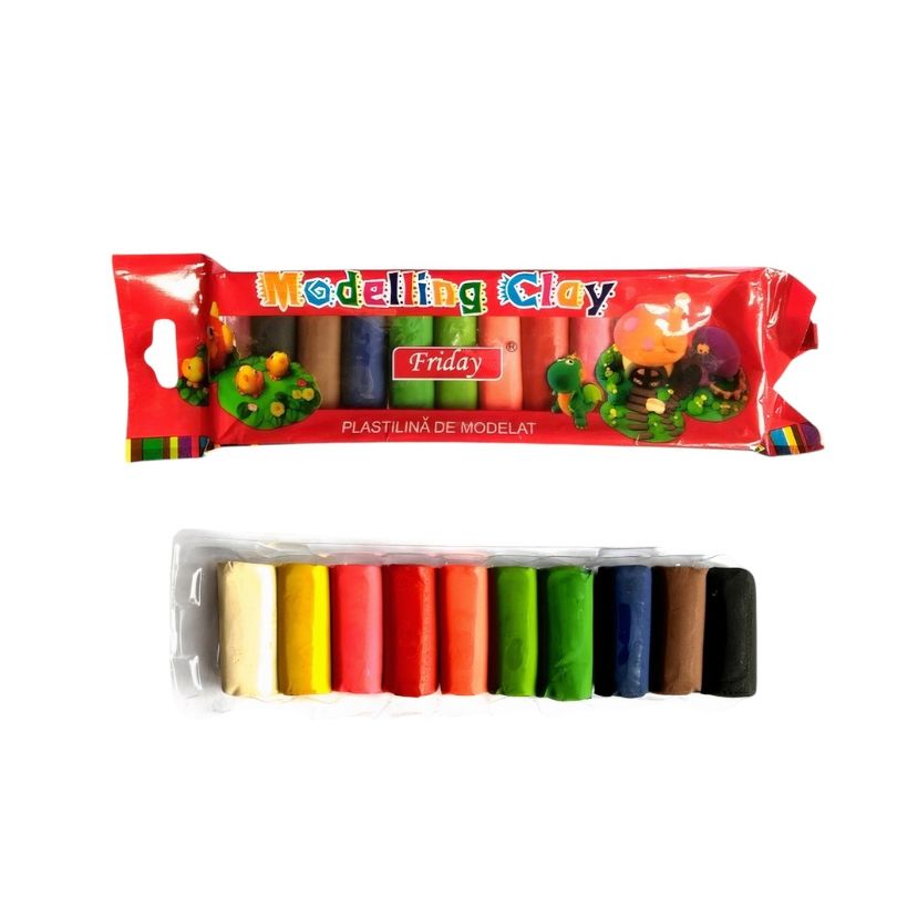 Plastelina 10 Culori 200g