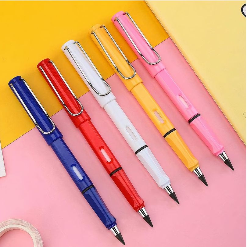 Creioane cu Grafit 12/set, Forma de Stilou 14cm