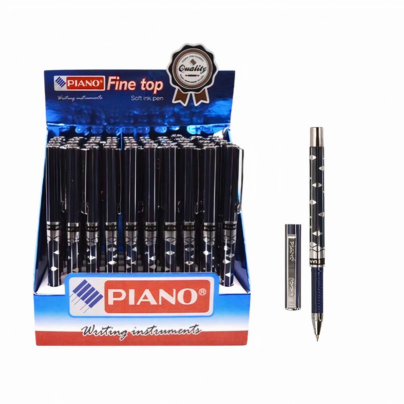 Pix Piano 50/Set, Cu Capac, 14 cm, Cerneala Albastra