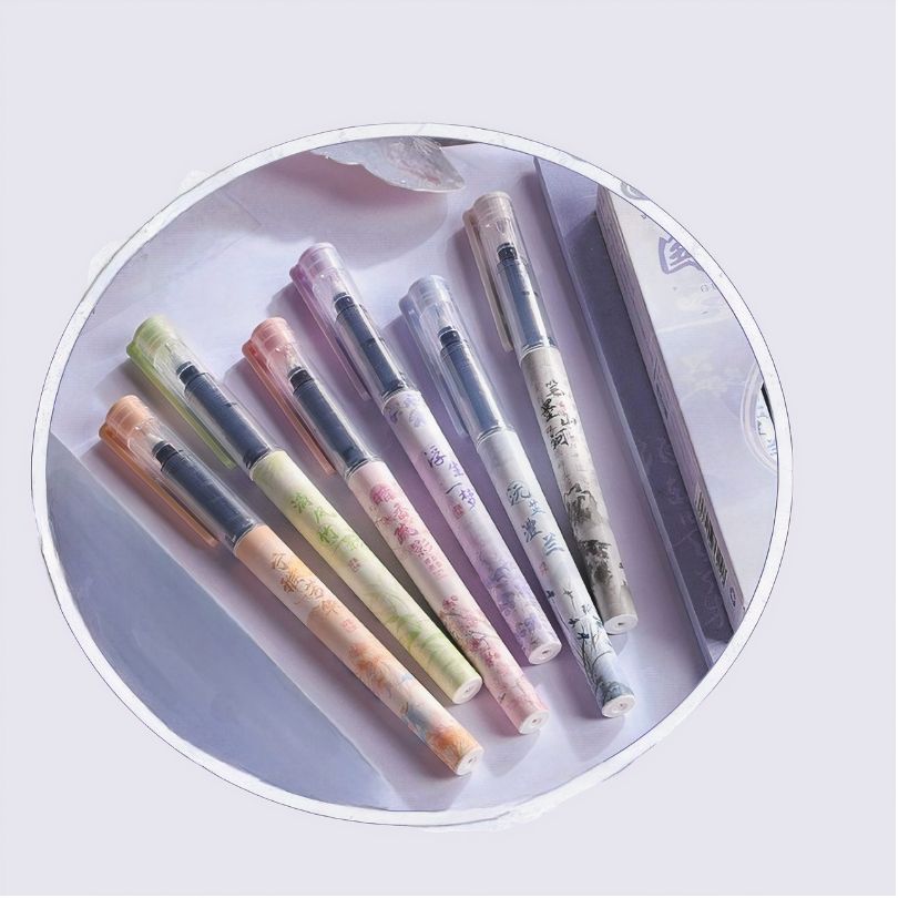 Stilou cu Cap de Pix 24/Set, Diferite Culori, 14 cm