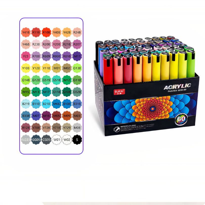 Markere Acrilice Vopsea 60/set