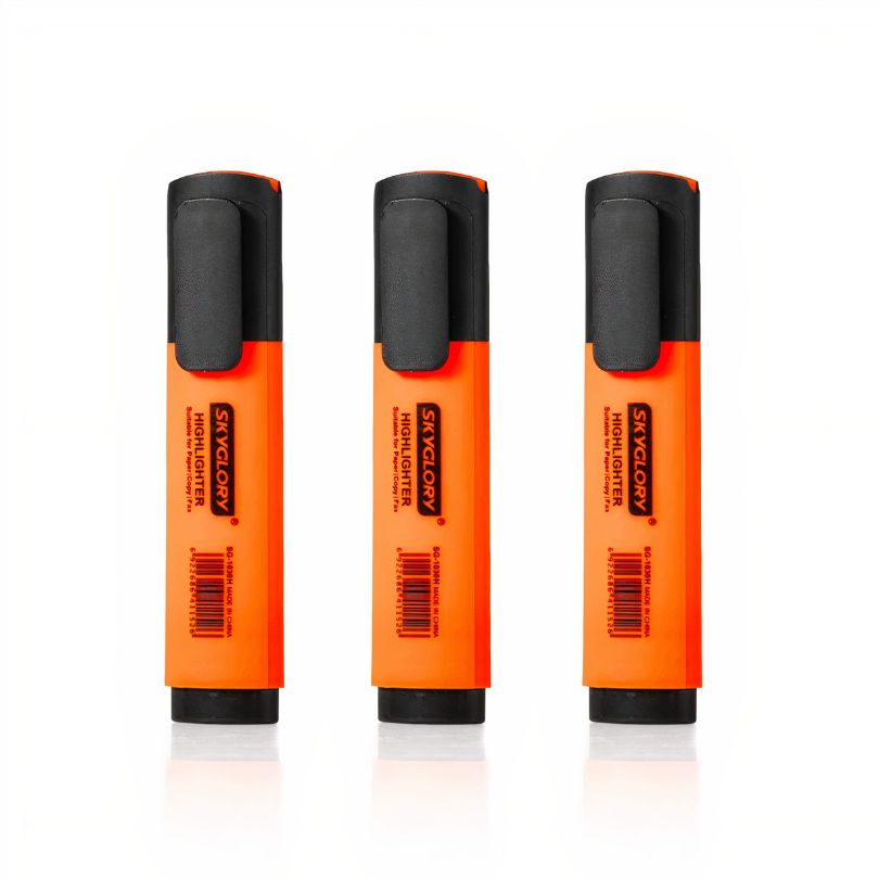 Marker Evidentiator 10/Set, Portocaliu, 11 cm