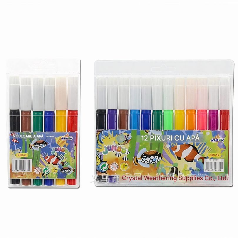 Carioci 6/Set, Pe Baza de Apa, 12 cm