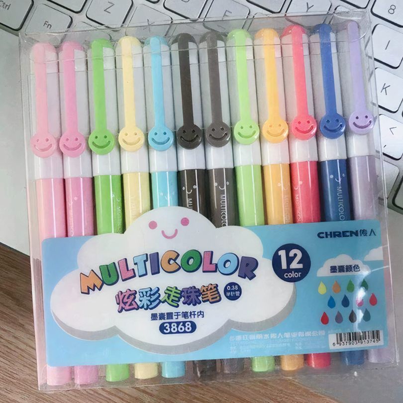 Pixuri Colorate 12/Set, Diferite Culori, 14 cm